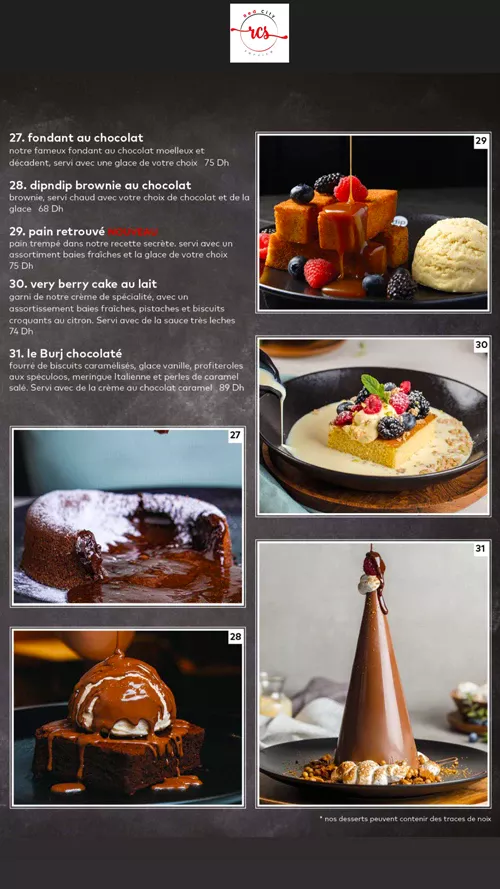 DipnDip Marrakech Menu