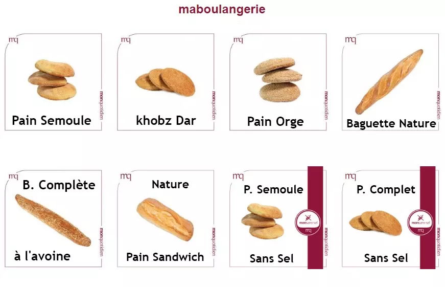 Mon Quotidien Marrakech Menu