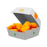 Chicken McNuggets 6 pcs