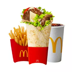 Grand Wrap Beef Menu
