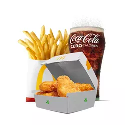 Menu McNuggets 4 Pcs